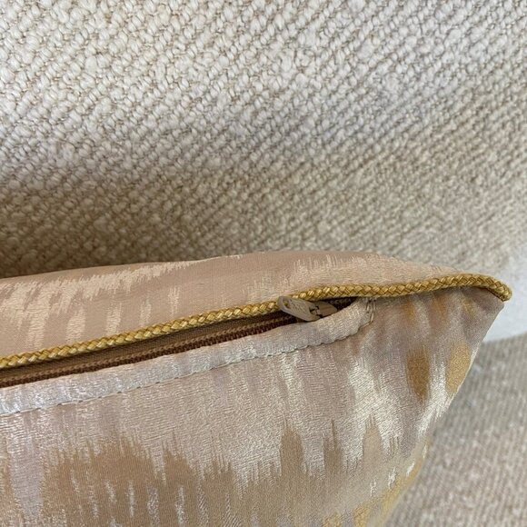Raw Silk Throw Pillow - Picture 5 of 8
